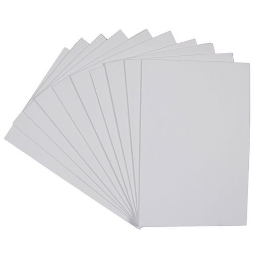 Foam Self Adhesive Sheets A4 - 2mm (10pc) - choose colour