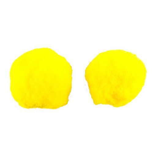 Pom Poms - 70mm (2pc) - choose colour