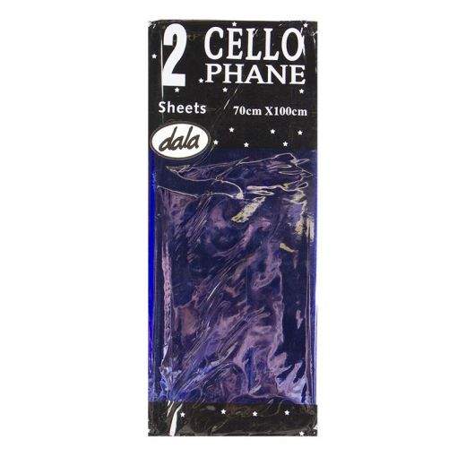 Cellophane - 70x100cm (2 sheets) - choose colour