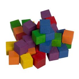 Wooden Blocks - Mixed Small (50pc)