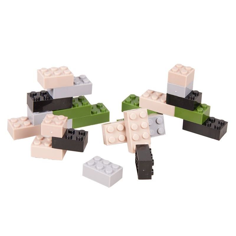 Blocks Basic (1kg ~600pc) - Military Colours