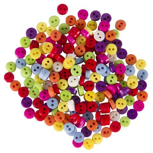 Buttons Round (12g) - Assorted - choose size