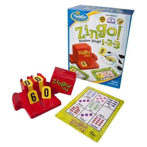 Zingo Number 1-2-3 4+