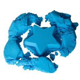 Crazy Kinetic Sand (600g) - Blue - with Moulds