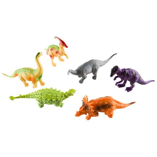 Dinosaurs - Large (6pc) - Assorted Designs