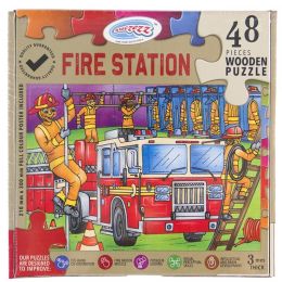 PZ SZ Wood 48pc - Fire Station