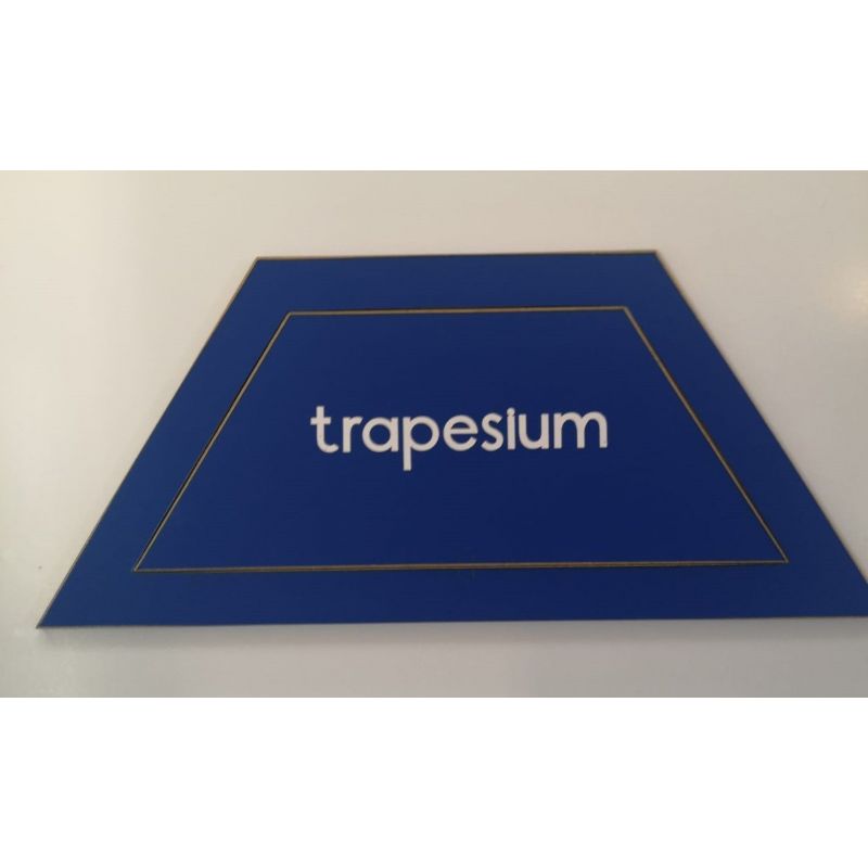 Shape (1) Trapezium (Trapesium) + Afrikaans words