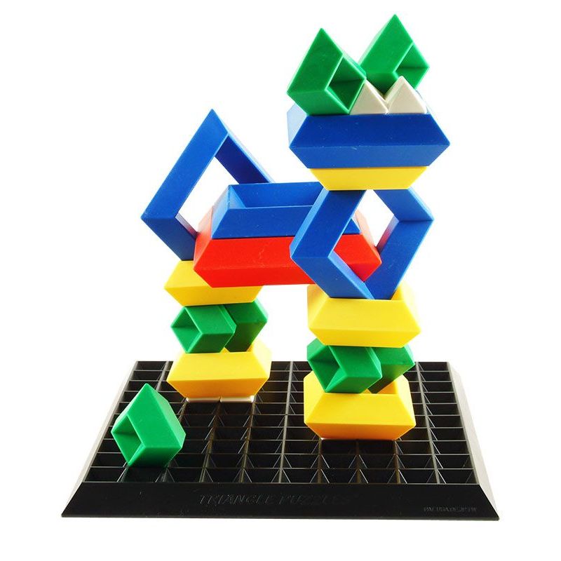 Square Pyramid Stacking Puzzle (24pc & base)