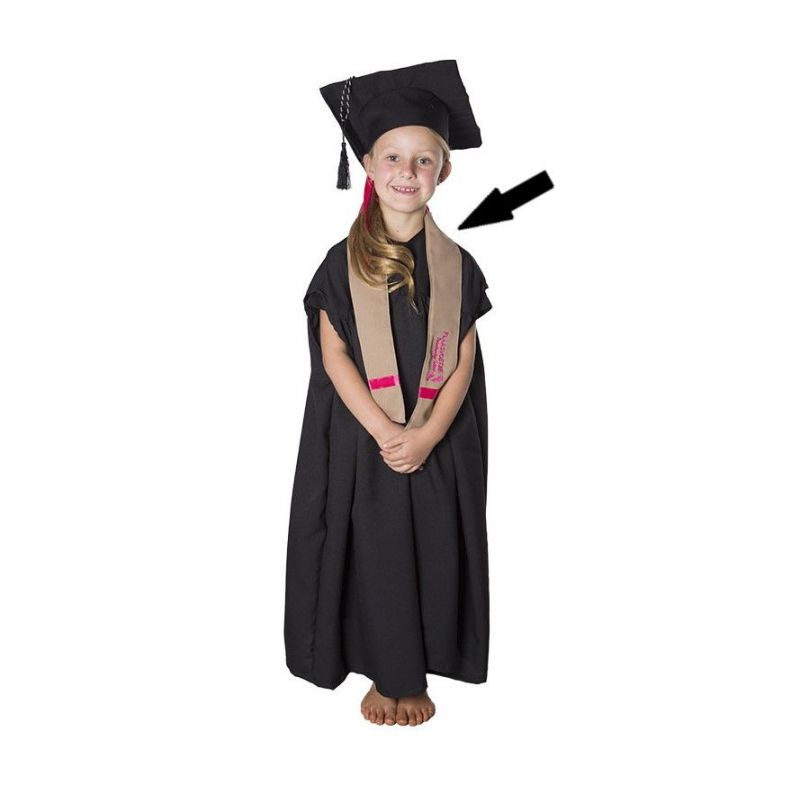 Graduation Sash (Plain) with Ribbon - Assorted Colours (105x11cm)