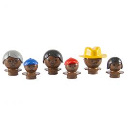 Mobilo - African Family Figures (6pc)