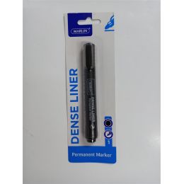 Permanent Marker - Dense Liner (1pc) Black - Marlin