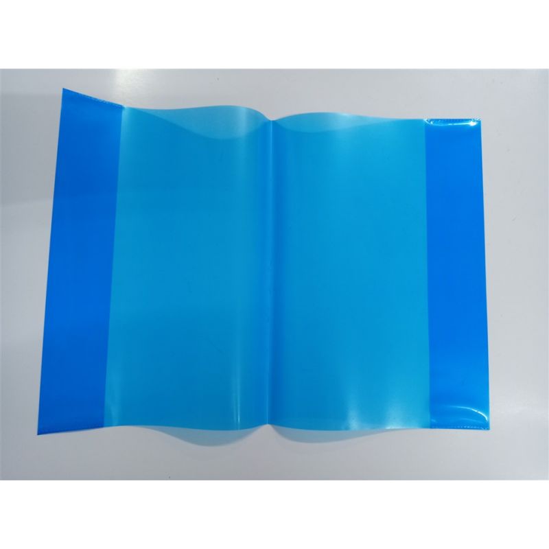 Book Cover A4 - Fitted Slip-on (10pc) - BLUE (PP 120mic)