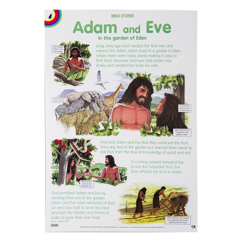 Poster - Adam and Eve (Bible Stories)