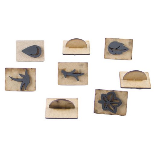 Stamp (Sponge) - Seasons and Weather (8pc)