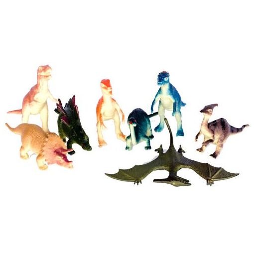 Dinosaurs - Medium (8pc) - Asssorted