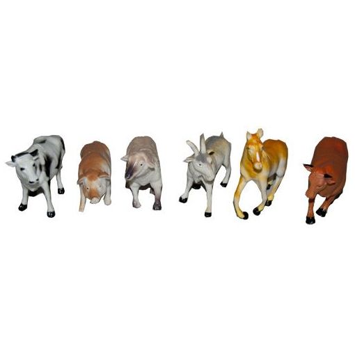 Farm Animals - Large (6pc)  - Assorted