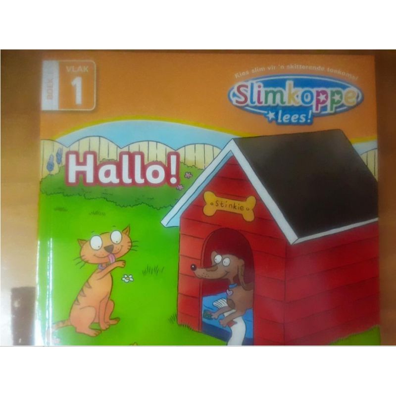 Slimkoppe Lees! Vlak1 Bk1:Hallo!