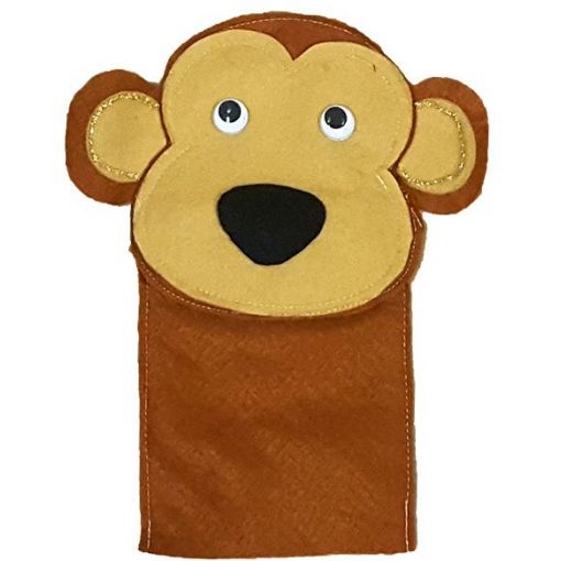 Hand Puppet Open Mouth - Monkey