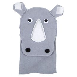 Hand Puppet Open Mouth - Rhino-1