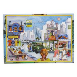 Puzzle A3 - In Town (100pc) - cardboard