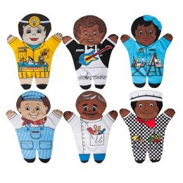 Printed Puppets - Occupations (6pc)