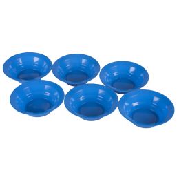 Plastic Bowl - Blue/Denim Blue (6's)