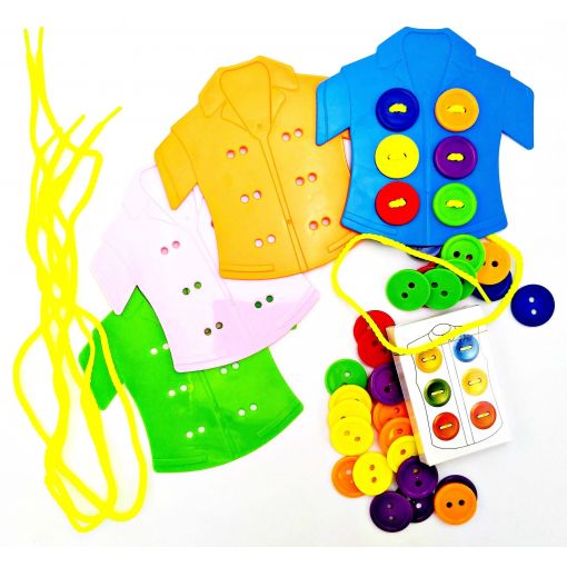 Clothes Button Board Game (Intelligent games)