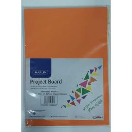 Project Board - A4 160g (50pc) Marlin - Bright Mixed