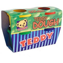 Dough - Teddy Primary Play Kit (4x100g)
