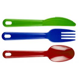 Cutlery Set (12pc) - Coloured