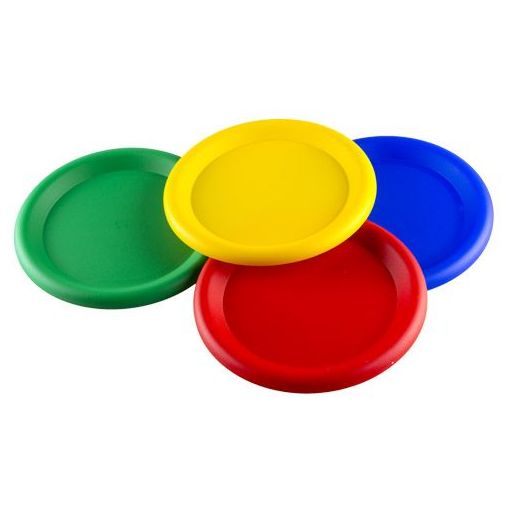 Dinner Plates (6pc) Round Edge - Coloured