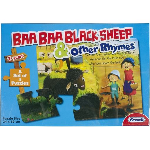 Nursery Rhyme 4in1 (9,12,18,24pc) - BaaBaa etc