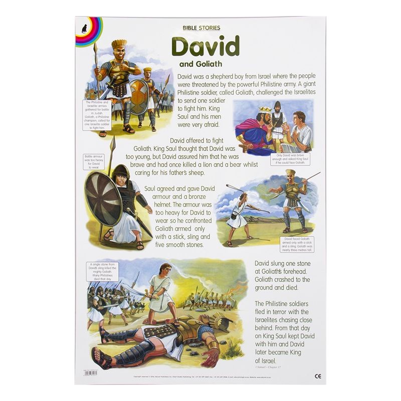 Poster - David and Goliath (Bible Stories)