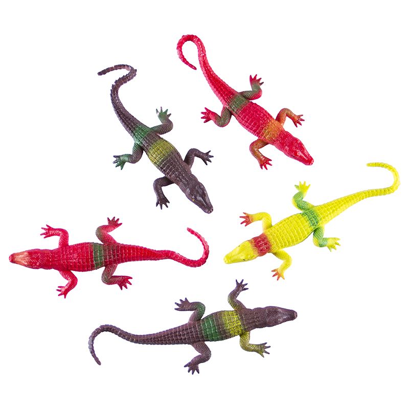 Animals - Medium Crocodile Assorted (5pc)