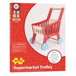 Wooden - Supermarket Trolley - BIGJIGS
