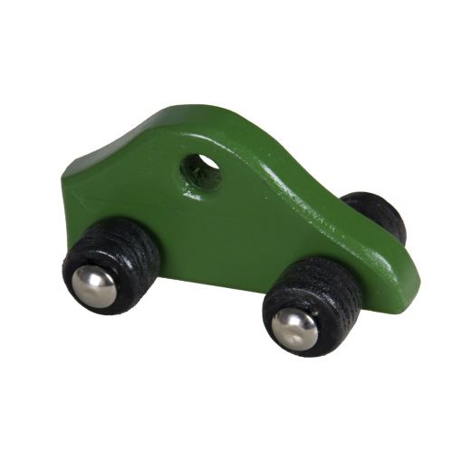 Wooden Coloured Car - Race - Small