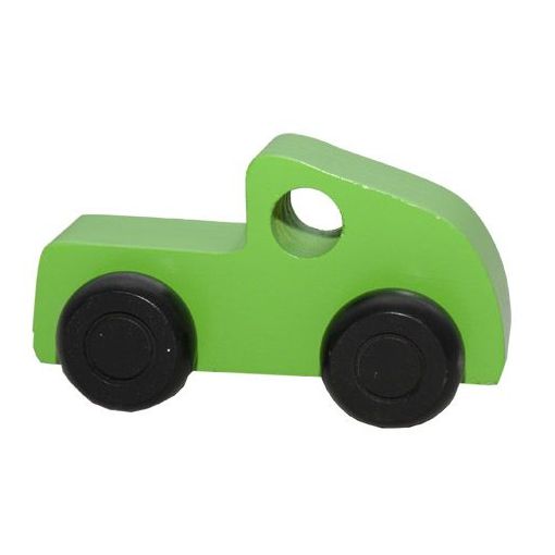 Wooden Coloured Car - Medium - Truck