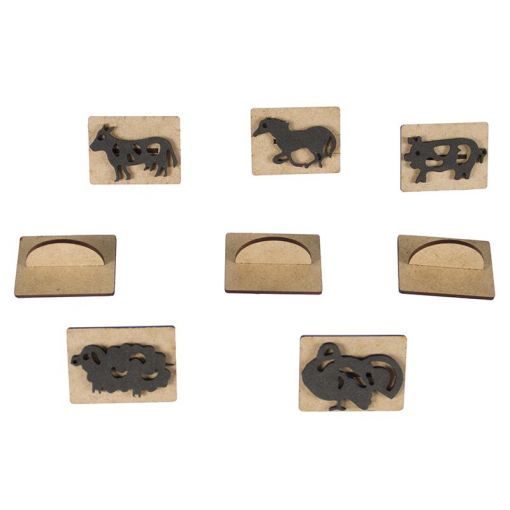 Stamp (Sponge) - Farm (8pc)