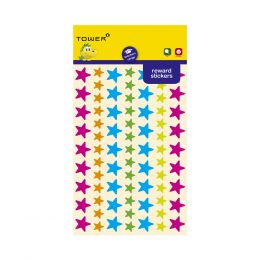 Stickers - Stars - Various sizes (225pc) - Mixed Colour