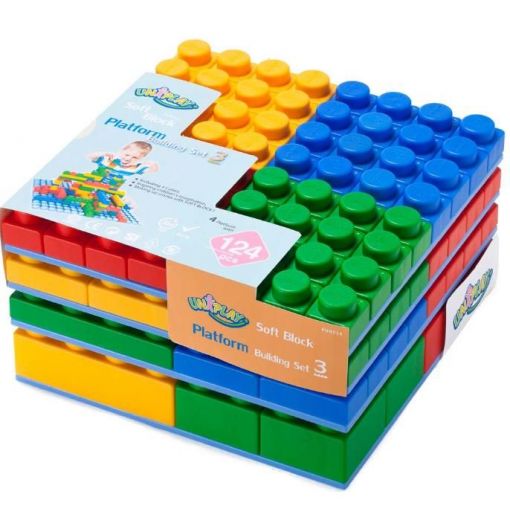 Jumbo Soft Blocks (128pc) Platform & Blocks