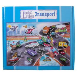 Puzzle - Look n Listen - Transport 24pc + CD