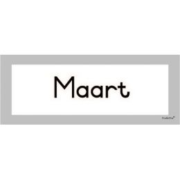 Flash Cards - Maande Van Die Jaar (12pc)
