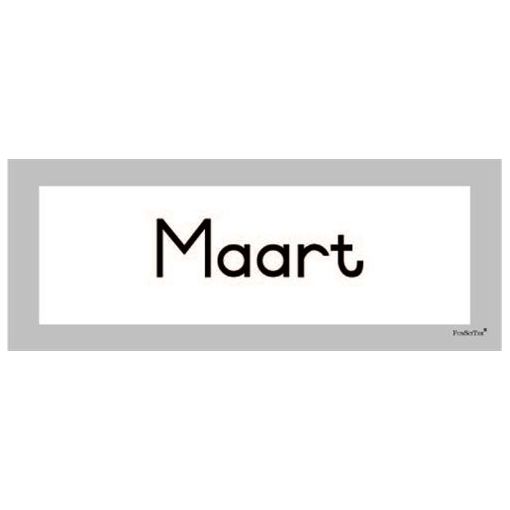 Flash Cards - Maande Van Die Jaar (12pc)