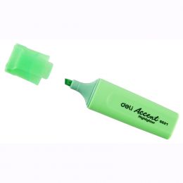 Highlighter - Chisel Tip 1.5mm (1pc) - Bright Green - Deli