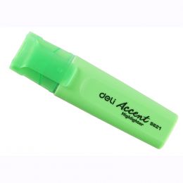 Highlighter - Chisel Tip 1.5mm (1pc) - Bright Green - Deli