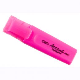 Highlighter - Chisel Tip 1.5mm (1pc) - Bright Pink - Deli