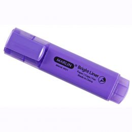 Highlighter - Bright Liner (10pc) - Marlin - Purple