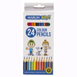 Colour Pencils - 7mm (24pc) - Marlin
