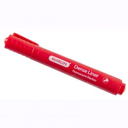Marlin Dense Liners Permanent markers 1's Red