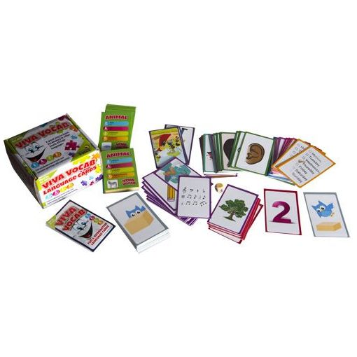 African Voice - VIVA Vocab Language Cards (Eng,Afr,Zu,Xh)